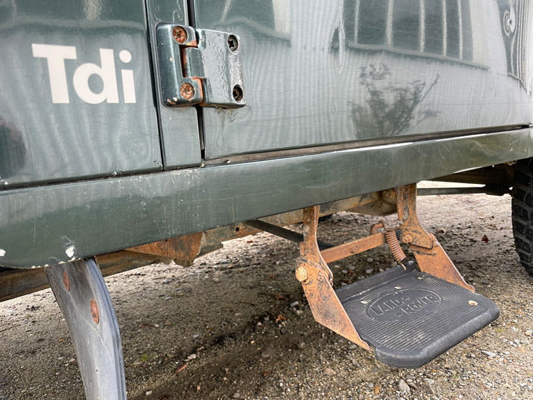 Remise à neuf Land Rover Defender
