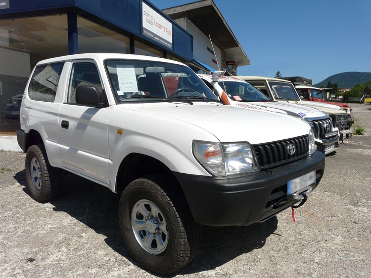 Restauration de Toyota 4x4 par le garage Lasserre Auto