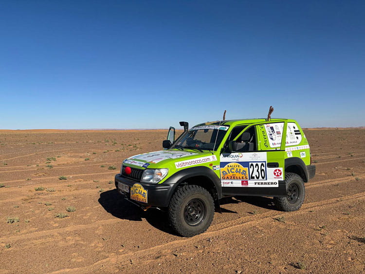 Rallye des Gazelles - Toyota KZJ 90 remis à neuf