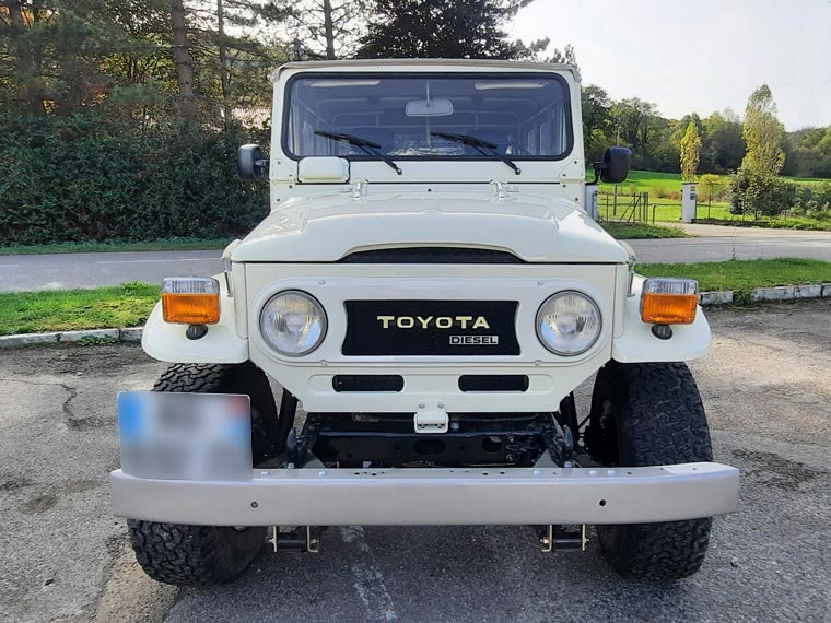 Toyota BJ 43 Creme après restauration