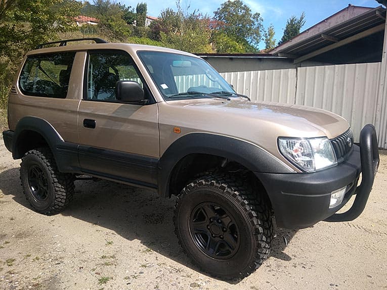 Toyota Land Cruiser KZJ 90 chrome reconditionné
