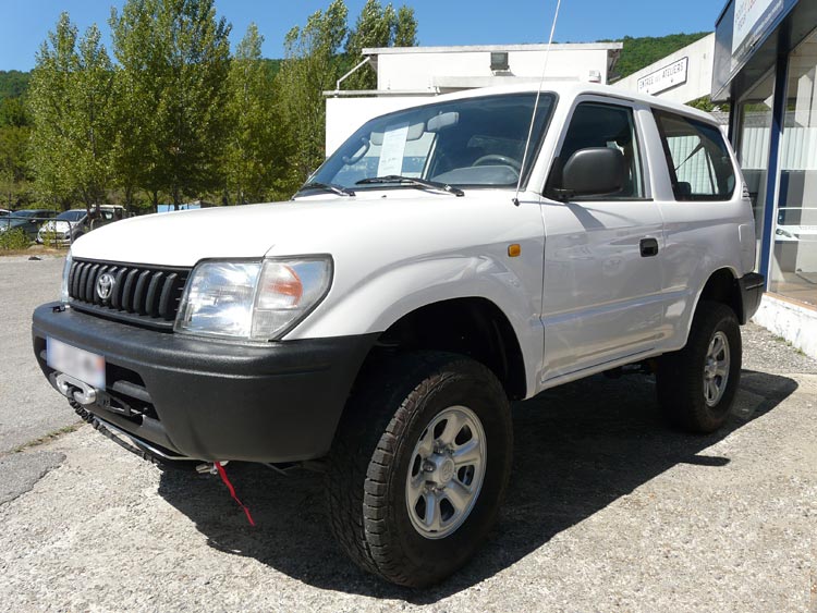 Toyota Land Cruiser KZJ 90 Blanc occasion