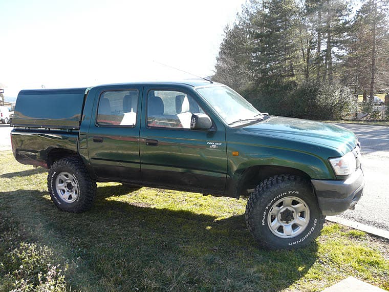 Pick up Toyota Hilux à restaurer